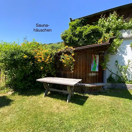 Panorama Sonnberg Gartensauna Terrasse Balkon Dachterrasse